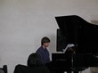 Gratulation der Musikschule durch junge Nachwuchspianisten
